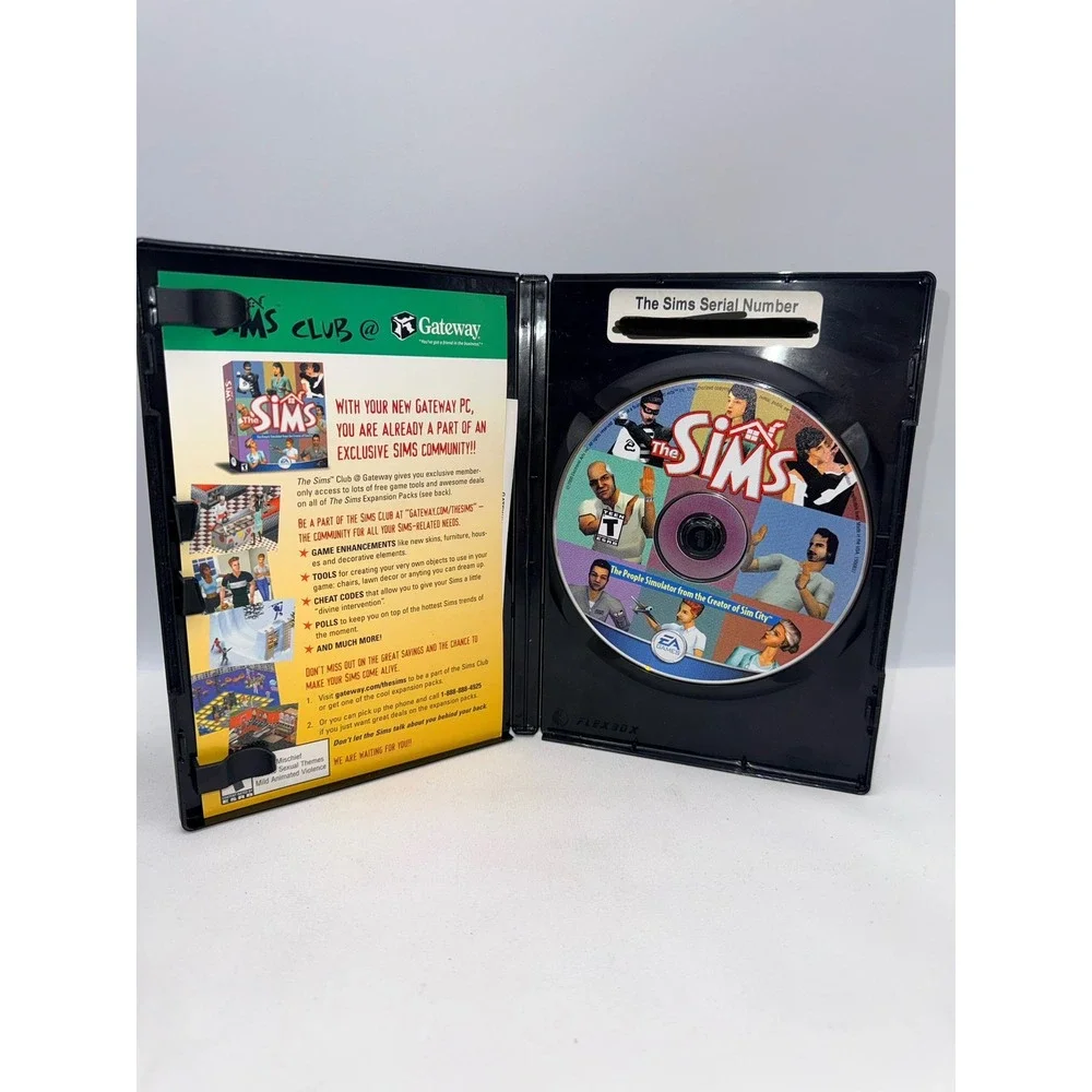 Electronic Arts The Sims & Livin Large PC Game Bundle Used Simulation Strategy